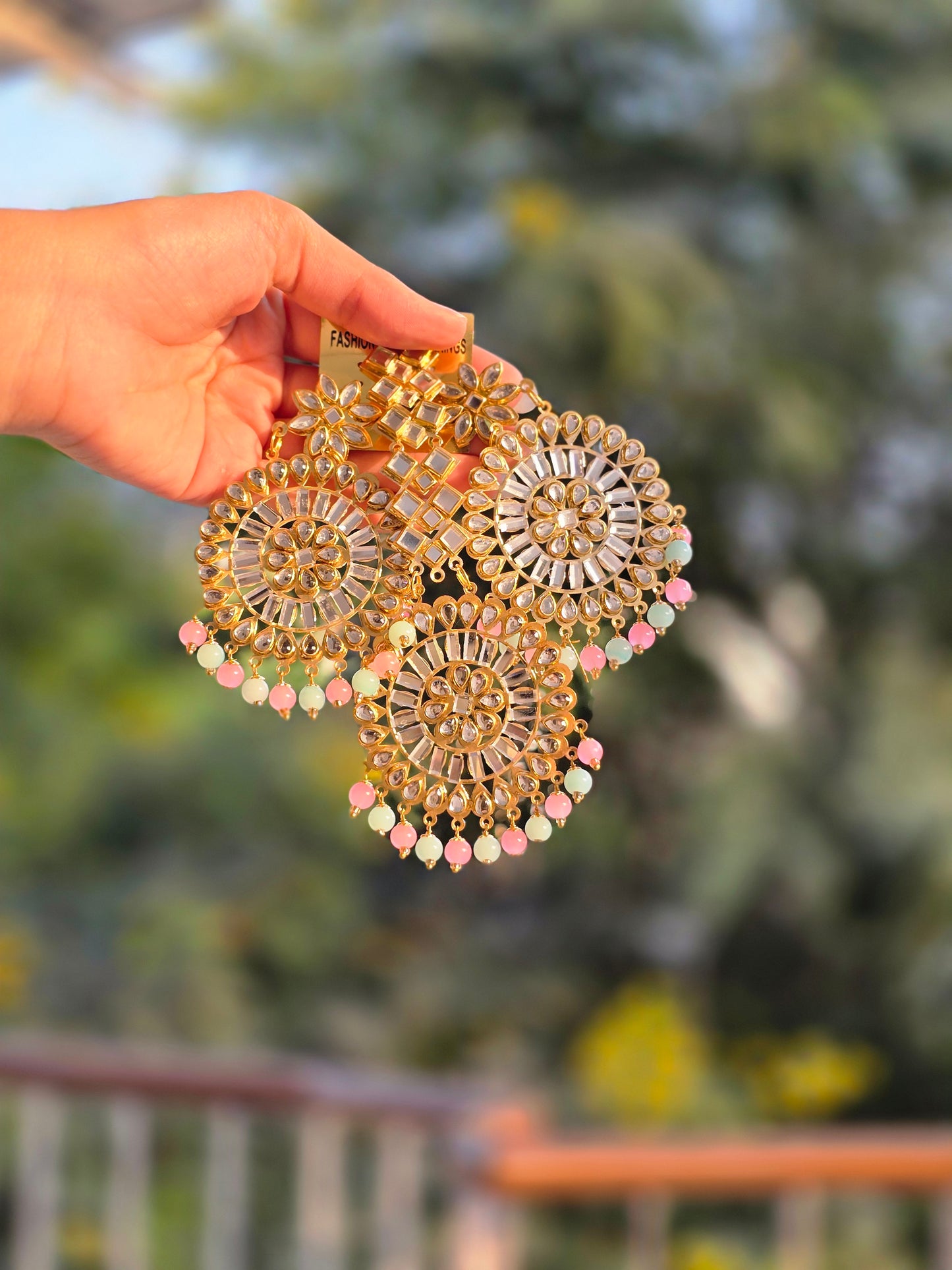 Traditional Stylish Noor-e-Gulab Earrings