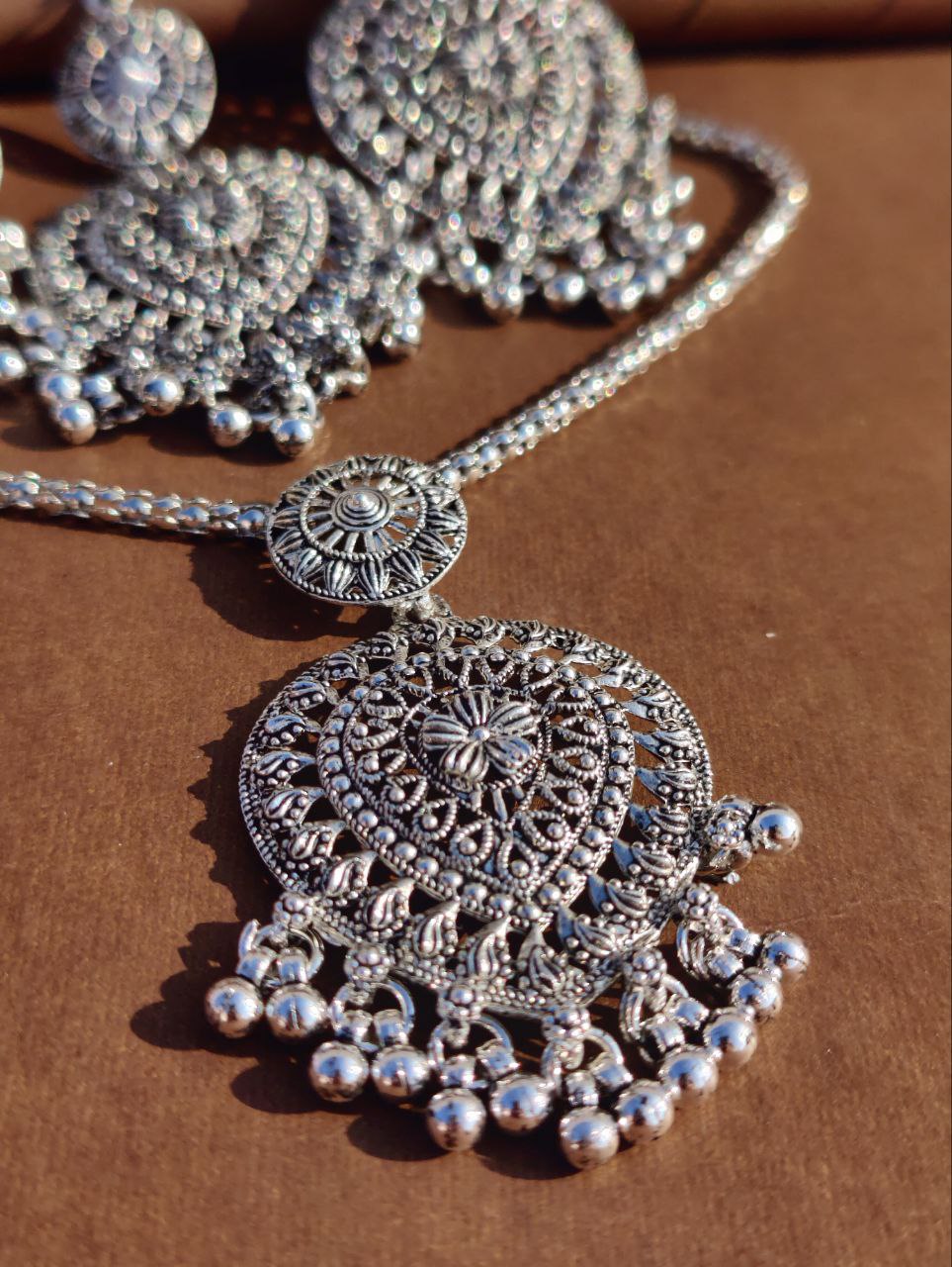 Beautiful Oxidized Necklace For Women