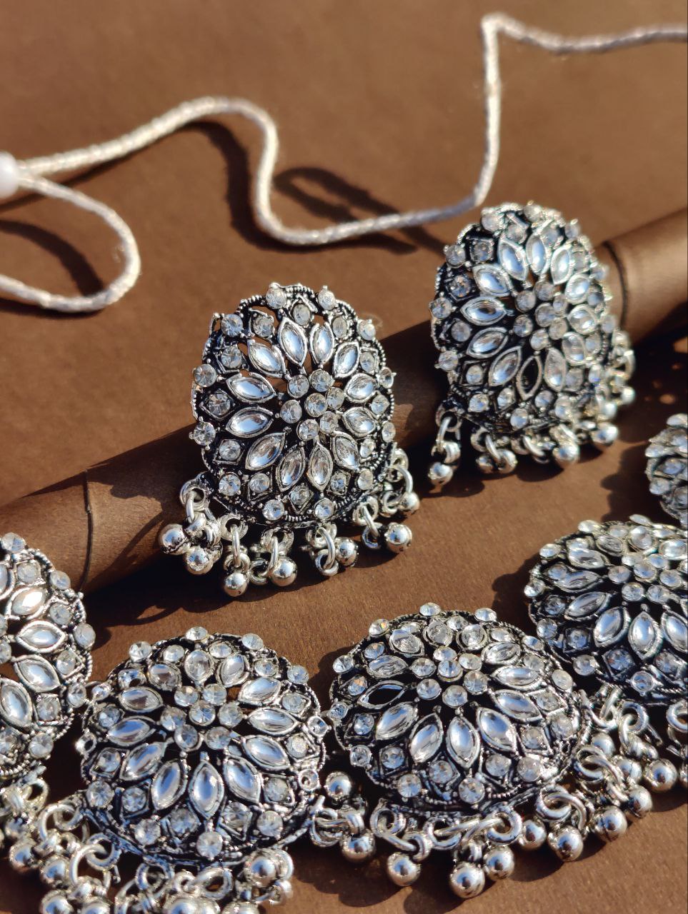 Shining Diva Floral Necklace