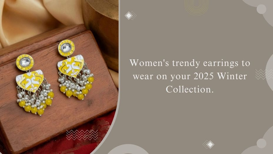 Women's Trendy Earrings to Wear on Your 2025 Summer Collection