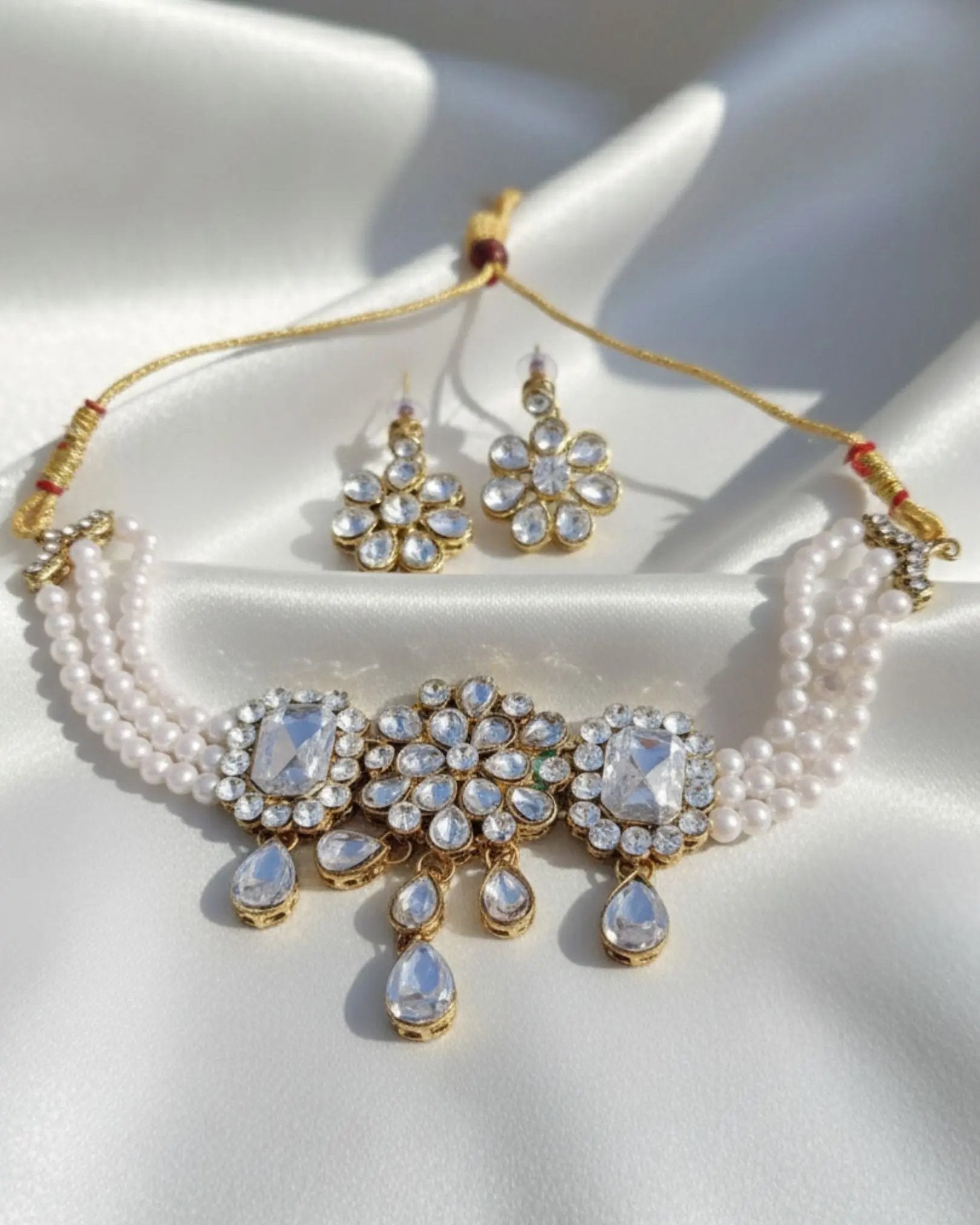 Royal Polki Pearl Necklace Ratanrani