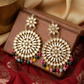 Bollywood Traditional Gold Kundan Pearl Multi Earrings Ratanrani