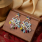 Partywear Multicolor Beaded Earrings Ratanrani