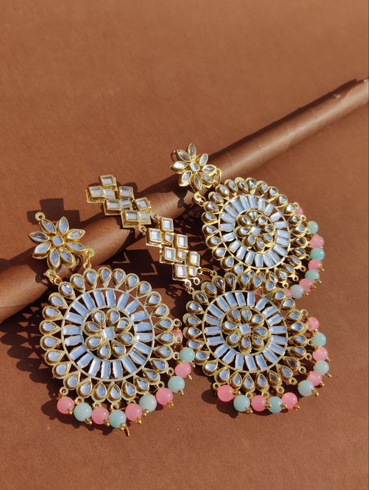 Traditional Stylish Noor-e-Gulab Earrings